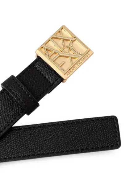 Curea Armani Exchange cu autograf negru