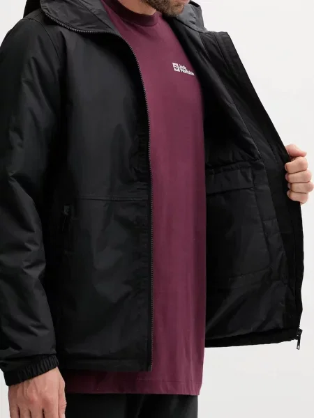 Куртка Jack Wolfskin PAMIR демісезонна чорний
