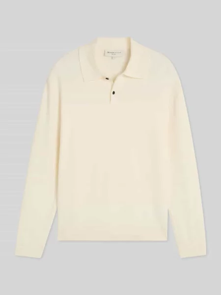 Koszulka polo o kroju regular fit z mieszanki Tom Tailor Denim biała
