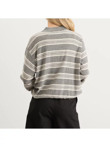 Sweter Nothing Written szary