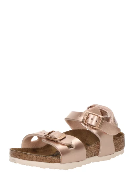 BIRKENSTOCK Atviri batai Rio vario rožinė