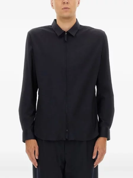 Dugo košulja Giorgio Armani plava