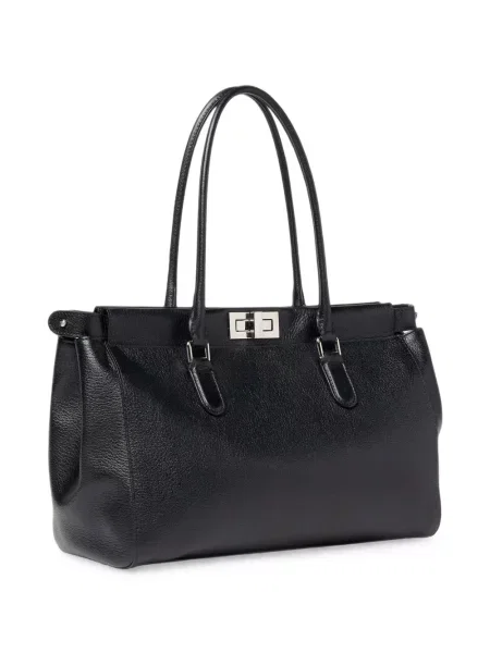 Geantă shopper Fendi din piele negru