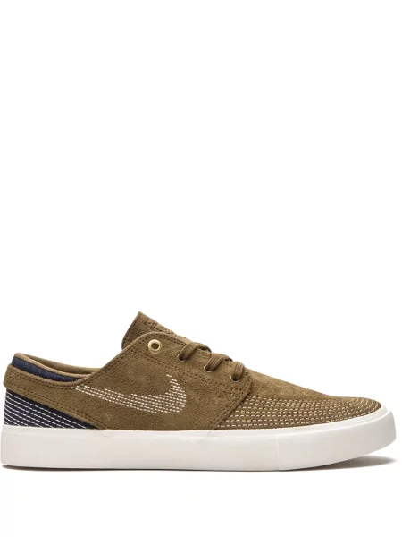 Sneakerși Nike Zoom din fleece gri