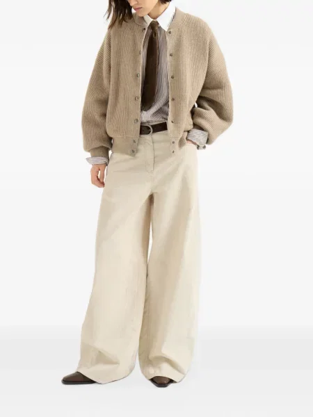 Pantaloni Brunello Cucinelli de catifea cord