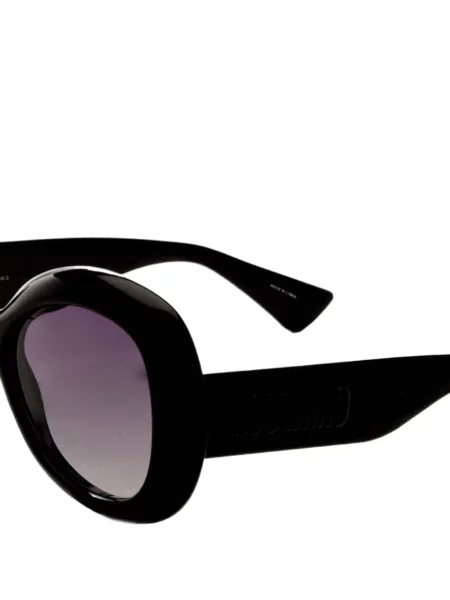 Ochelari de soare Moschino Eyewear cu imprimeu geometric negru