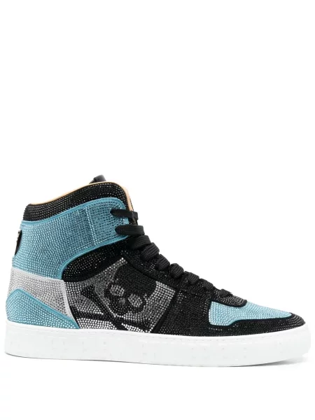 Sneakerși Philipp Plein albastru