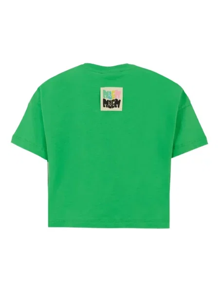Dětské tričko Msgm zelené