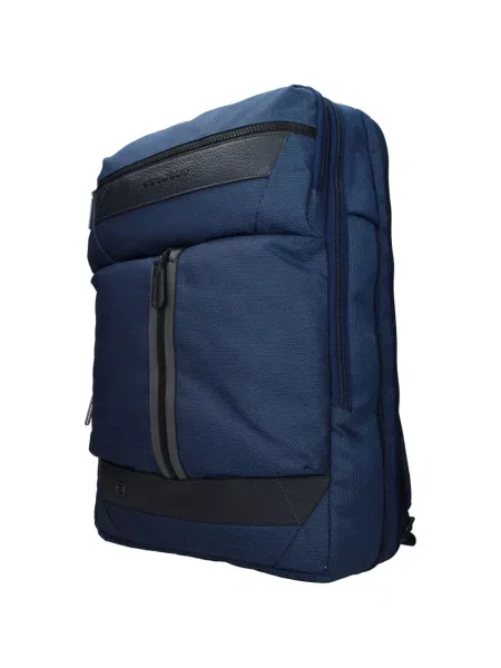 Rucsac Piquadro din piele albastru