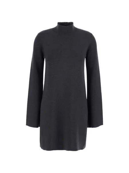 Rochie mini Semicouture tricotate gri