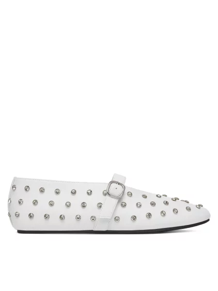 Балетки Badura белые