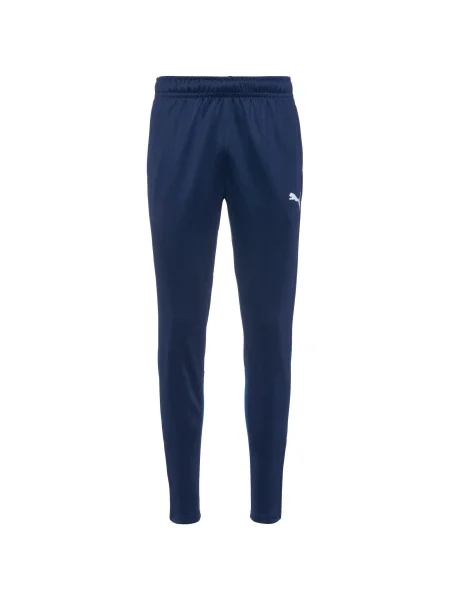 PUMA Športne hlače TeamGoal marine bela