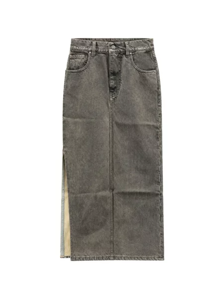 Fustă din denim Archive gri