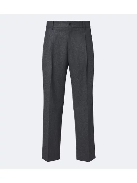 Pantaloni Dolce&gabbana de lână gri