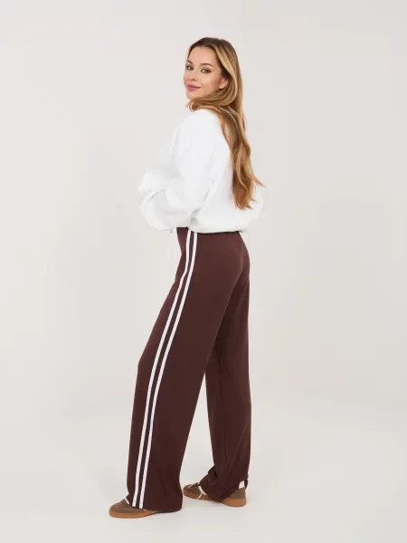 Pantaloni de trening Relevance alb