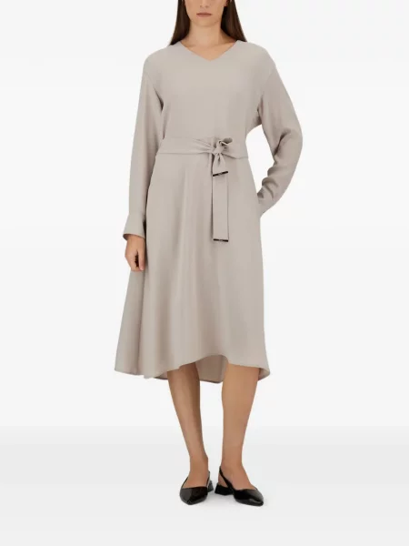 Rochie midi Herno cu decolteu în V