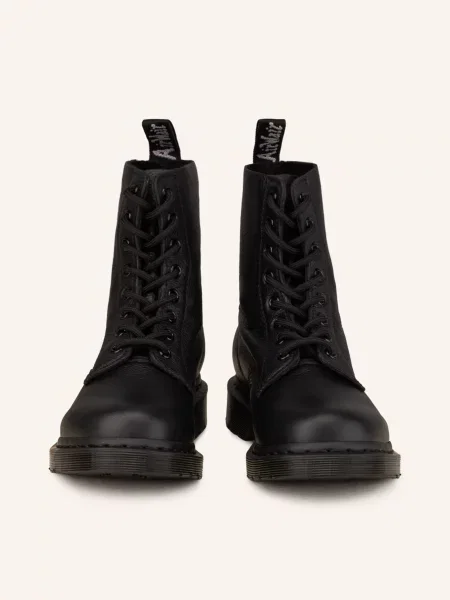 Šněrovací kotníkové boty Dr. Martens černé