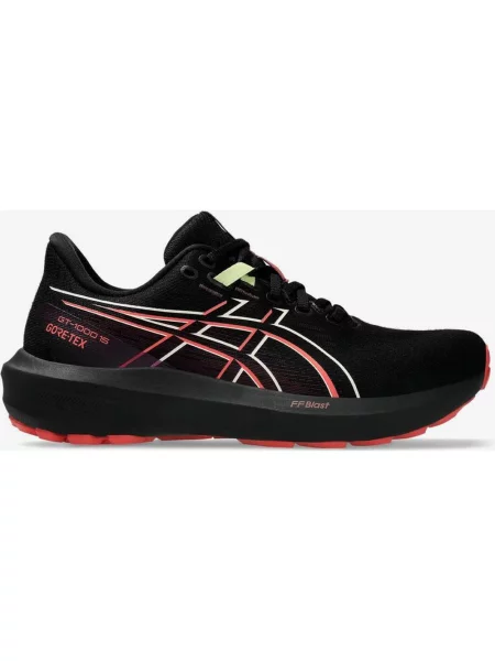 Buty do biegania ASICS 15 GORE-TEX czerwony zielony 37 czarny
