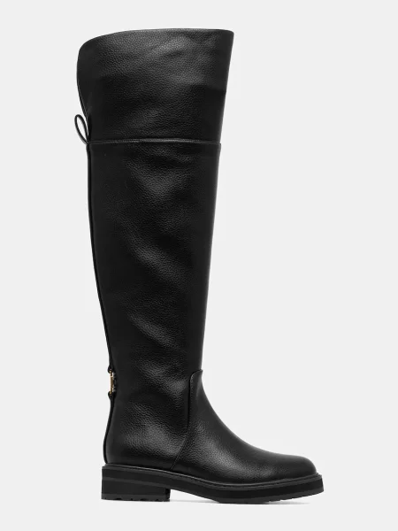 Чоботи Twinset на плоскому підборі чорний