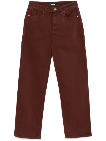 Jeansy Paige brązowe