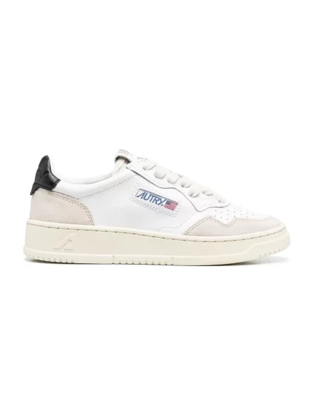 Sneakersy Autry skórzane białe