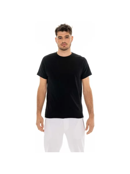 Scurt tricou Leone 1947 cu mâneci scurte negru