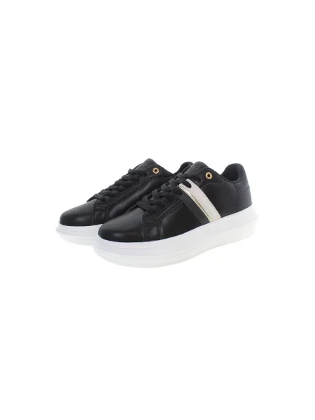 Sneakersy U.s Polo Assn. skórzane czarne