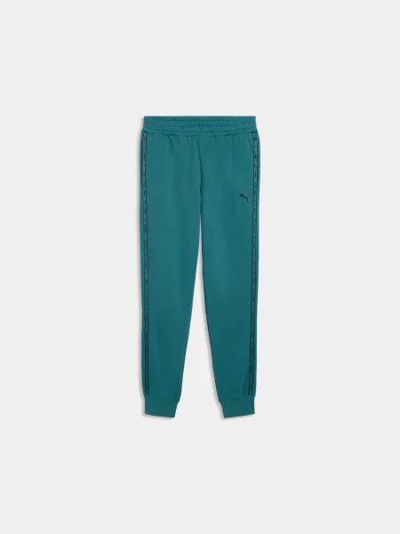 Спортивні штани PUMA Ess Tape Sweatpants комбінований верх зелений