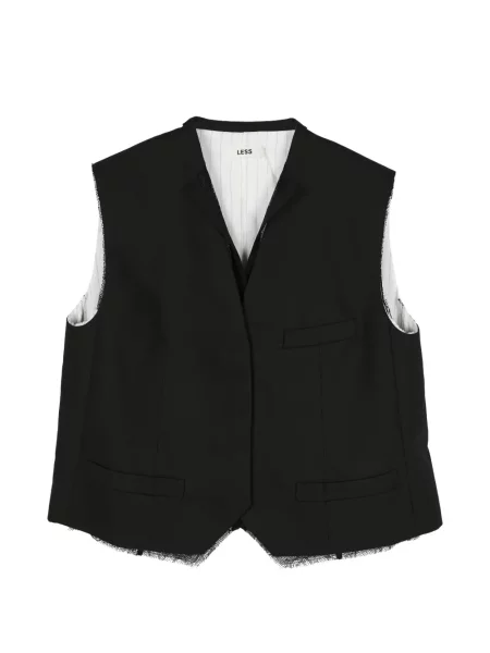 Vestă Less negru