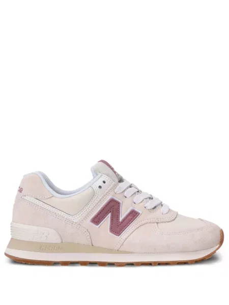 Kožne tenisice New Balance 574 ružičasta