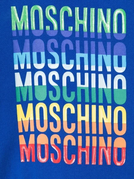 Koszula dziecięca Moschino niebieska