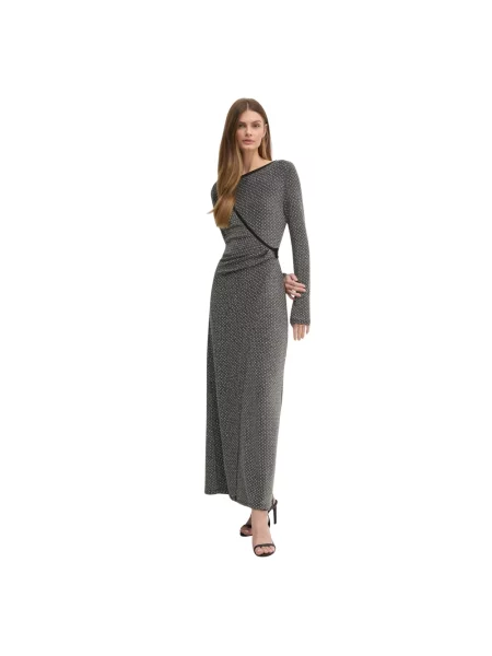 Sukienka maxi Diane Von Furstenberg szara