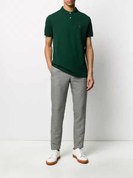 Trumpas marškinėliai Polo Ralph Lauren trumpomis rankovėmis žalia
