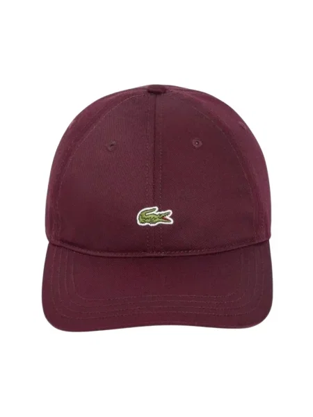 Lacoste czapka bejsbolówka czerwona