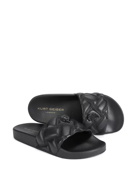 Papuci tip mules Kurt Geiger London negru