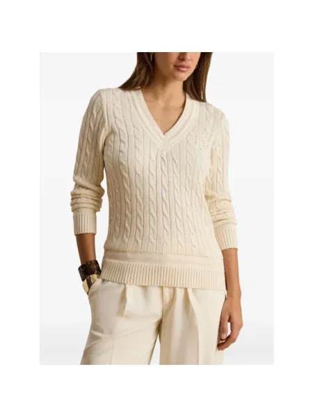 Sweter Ralph Lauren beżowy
