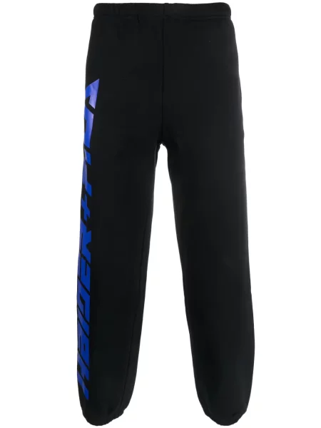 Pantaloni Haider Ackermann cu imagine negru