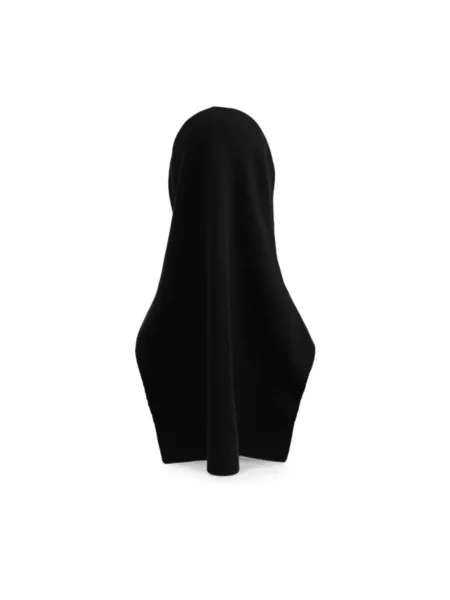 Czapka Balenciaga wełniana czarna