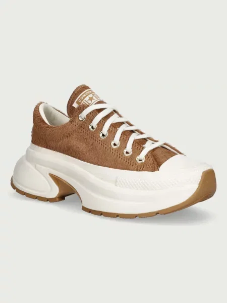 Converse Run Star Crush OX teniși pentru femei din piele scurți