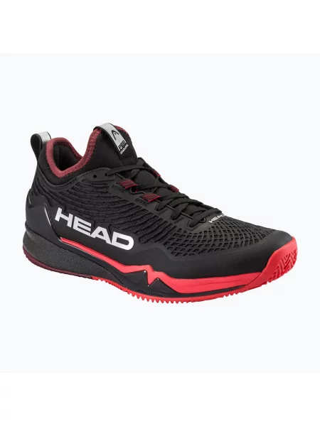 Férfi teniszcipő HEAD Endure Pro Clay black/red. Méret: EU fekete