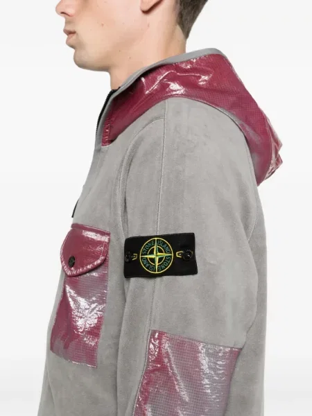 Hoodie Stone Island πέτρες γκρι