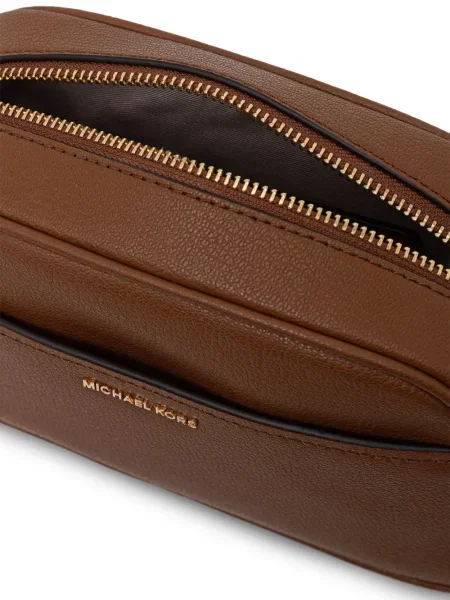 Body Michael Kors cu bretele cu autograf maro