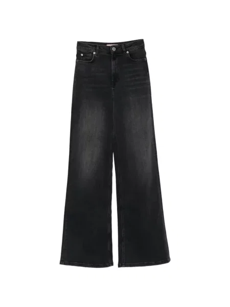 Blugi cu picior larg Twinset gri