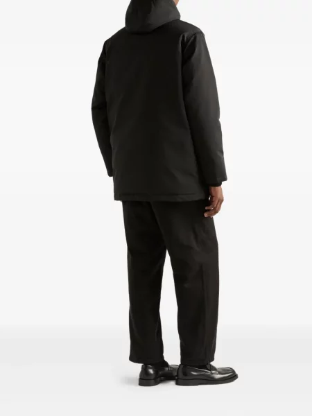 Geacă Prada cu glugă negru