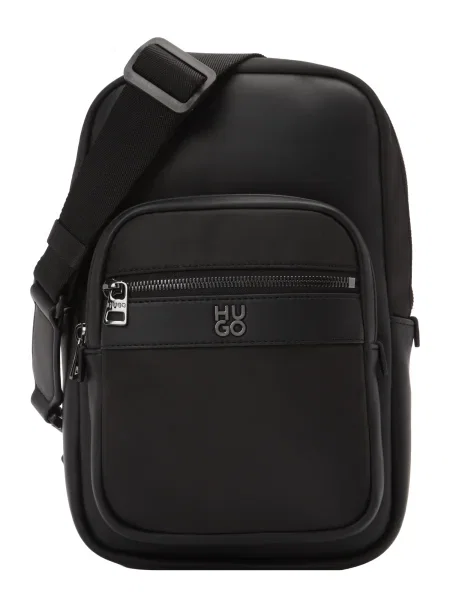 HUGO Geantă de umăr QUANTIC' negru