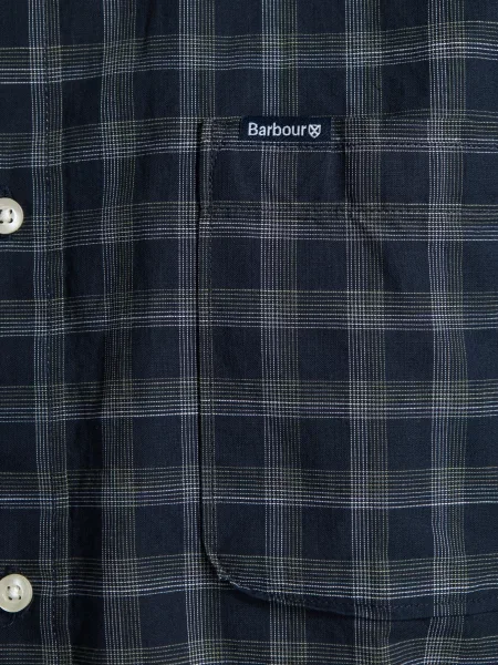 Рубашка Barbour синяя