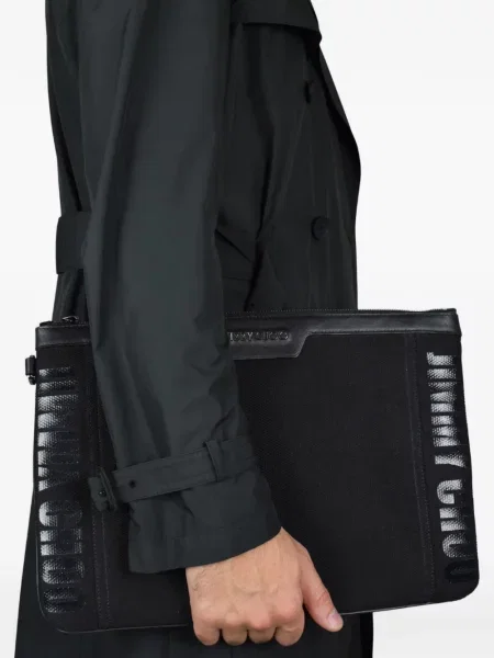 Torba Jimmy Choo s autogramom crna