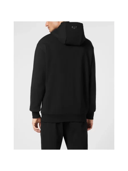 Bluza z kapturem Philipp Plein czarna