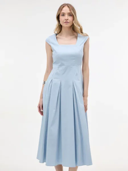 Rochie midi Orsay fără mâneci albastru