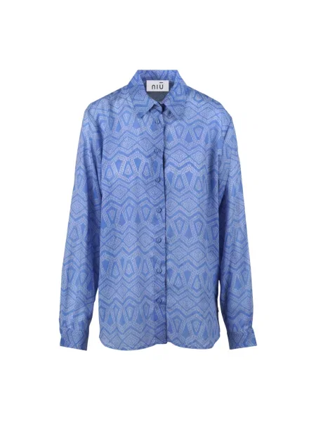 Koszula Niu' niebieska